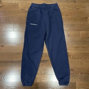 Pangaia Signature Track Pants - Navy Blue, XS